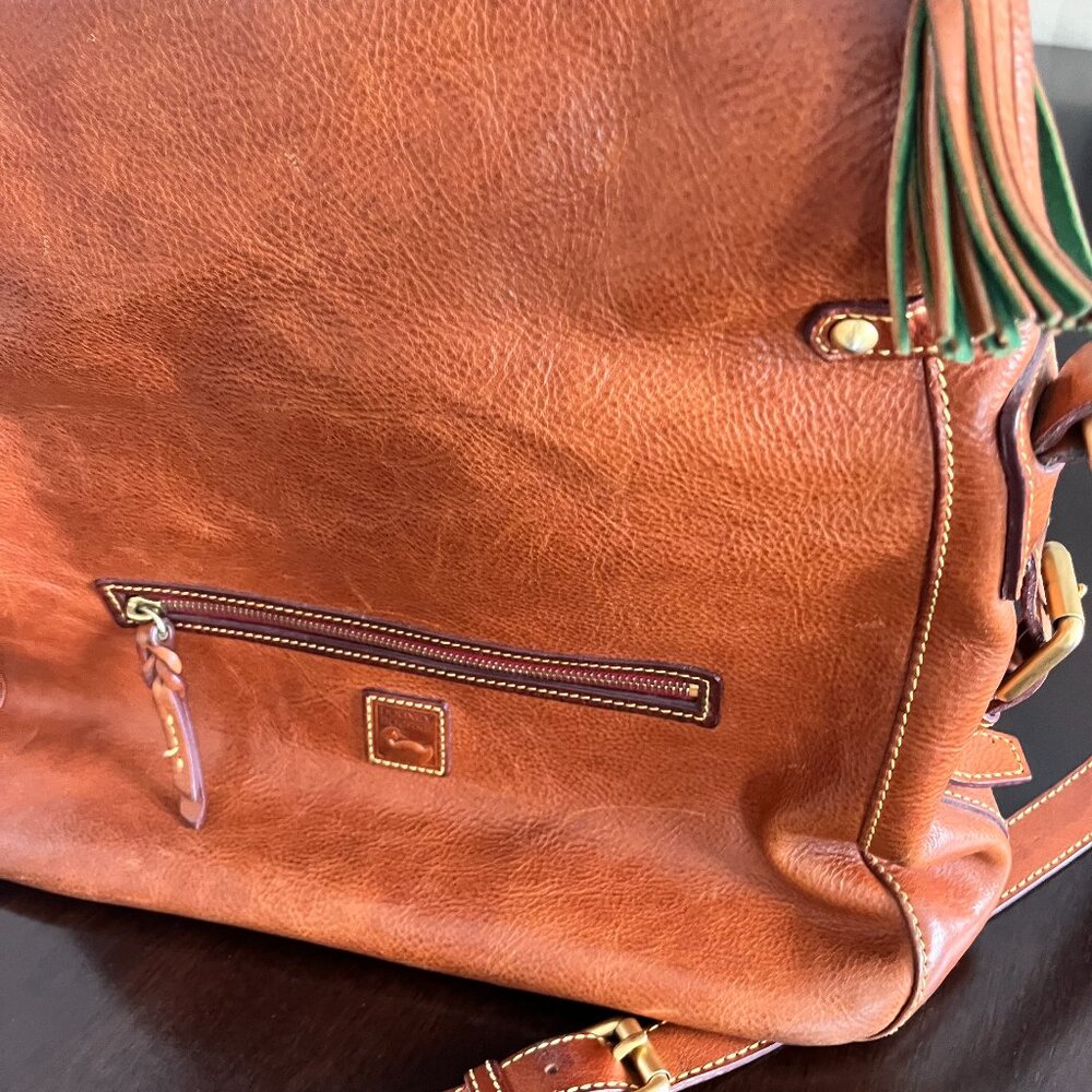 Vintage Dooney and Burke Leather Satchel